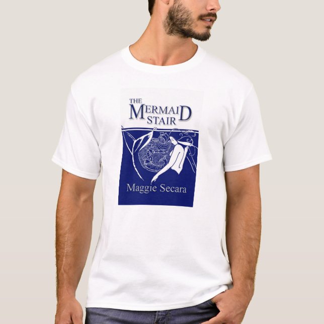 Camiseta T da escada da sereia (Frente)