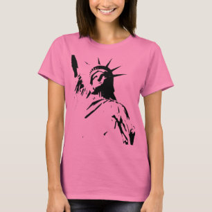 Camiseta T da estátua da liberdade
