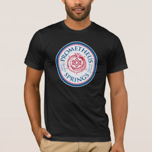 Camiseta T da etiqueta dos primaveras do PROMETHEUS