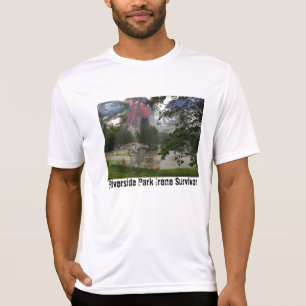 Camiseta T da fibra do sobrevivente do parque do beira-rio
