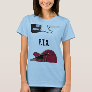 Camiseta T da guitarra