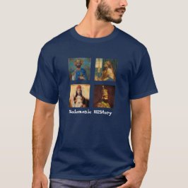 Camiseta T da história de Solomonic