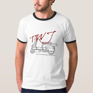 Camiseta T da junção de duas rodas