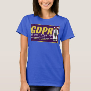 Camiseta T da Laço-Tintura de Paxspiration GDPR