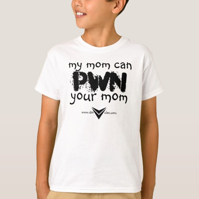 Camiseta T da mamã de DSO PWNing (Frente)