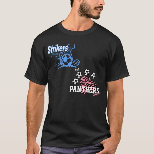 Camiseta T da mamã dos grevistas & das panteras (Frente)