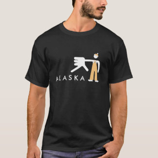 Camiseta T da mão de Alaska