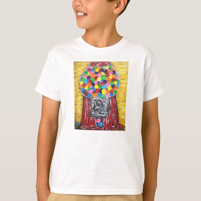 CAMISETA T DA MÁQUINA DE BUBBLEGUM (Frente)