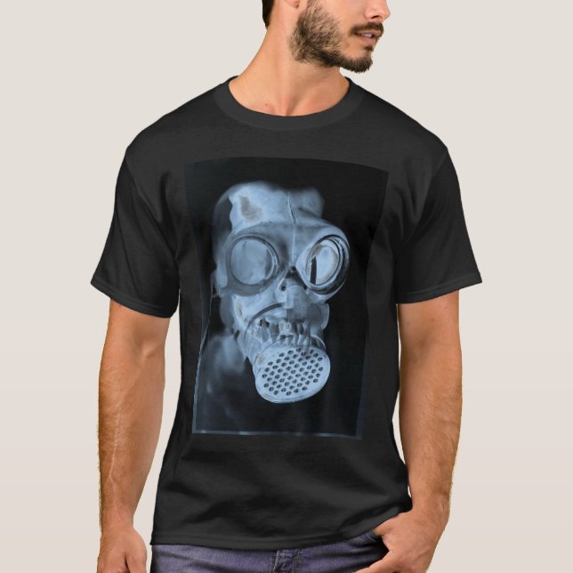 Camiseta T da máscara de gás (Frente)