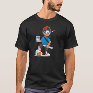 Camiseta T da mascote de Jumpman