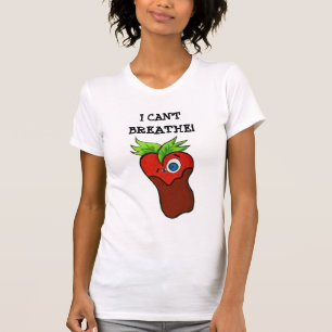 Camiseta T da MORANGO do CHOCOLATE