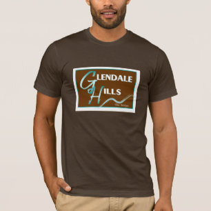 Camiseta T da obscuridade das colinas de Glendale