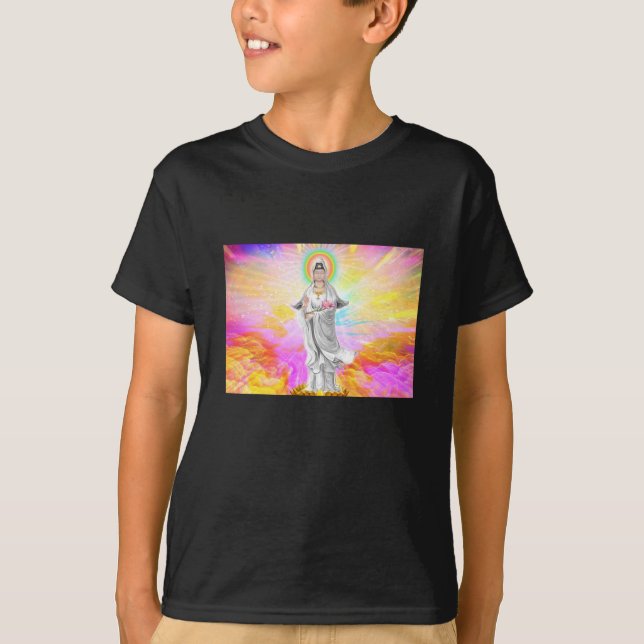 Camiseta T da oração de Kuan Yin (Frente)