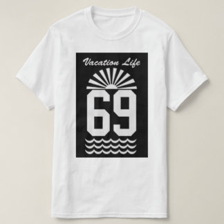 Camiseta T da posição das férias