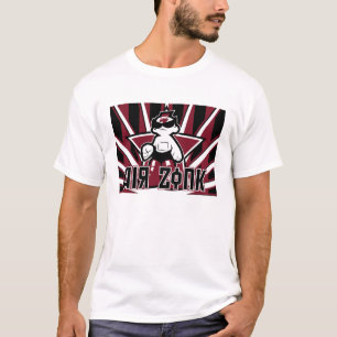 Camiseta T da propaganda de Zonk do ar