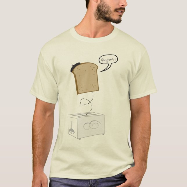 Camiseta T da rabanada (Frente)