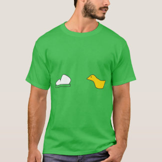 Camiseta T da reminiscência dos desenhos animados de