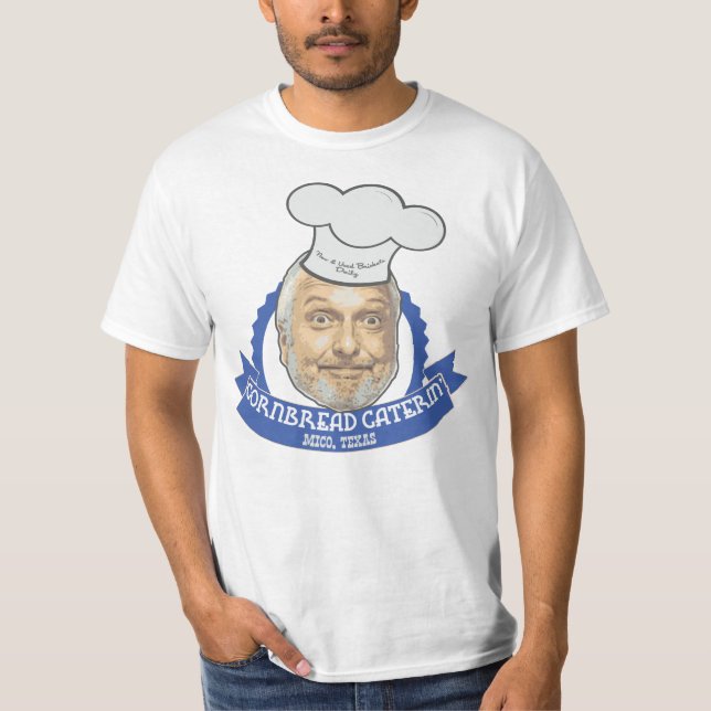 Camiseta T da restauração do Cornbread (Frente)
