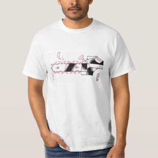 CAMISETA T DA SERRA DE CADEIA DE DANG