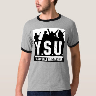 Camiseta T da silhueta de YSU
