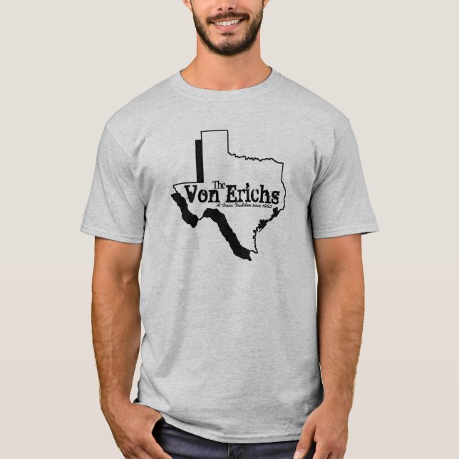 Camiseta T da tradição de Texas (Frente)