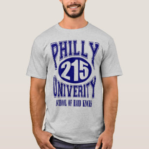 Camiseta T da universidade de Philly