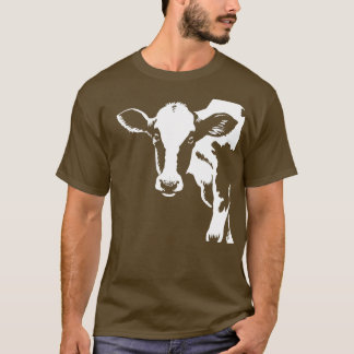 Camiseta T da vaca