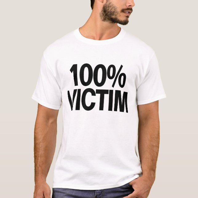 Camiseta T da vítima (Frente)