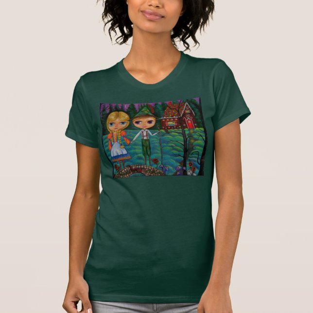 Camiseta T das bonecas de Hansel e de Gretel Blythe (Frente)