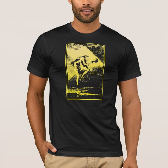 Camiseta T das bruxas de Goya (Frente)