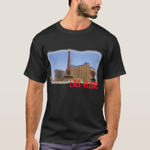 Camiseta T das caras de Las Vegas