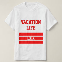 Camiseta T das férias LXIX