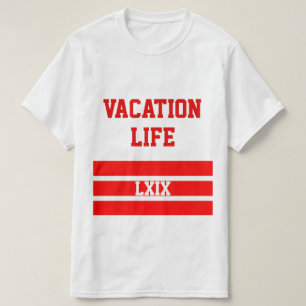 Camiseta T das férias LXIX