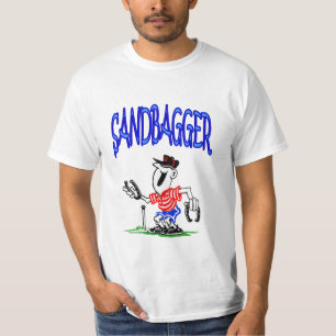 Camiseta T das ferraduras do valor do SandBagger