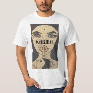Camiseta T das karmas