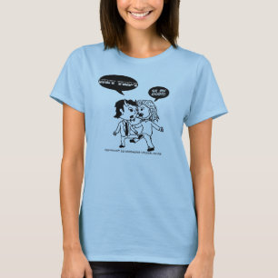 Camiseta T das meninas do Wrath da satã