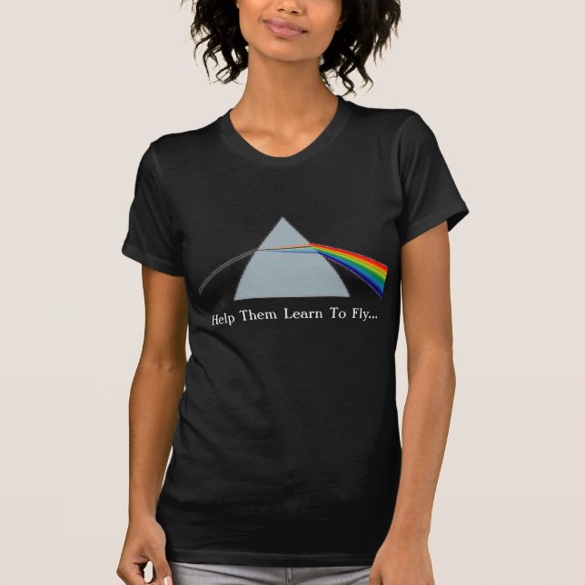 Camiseta T das senhoras do design de Floyd (Frente)