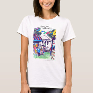 Camiseta T das senhoras do jubileu do primavera