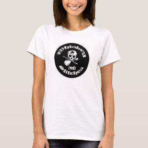 Camiseta T das senhoras do uísque e dos pontos
