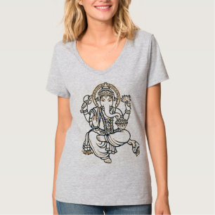 Camiseta T das senhoras Ganesh