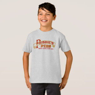 Camiseta T das tortas de Frisbie dos miúdos