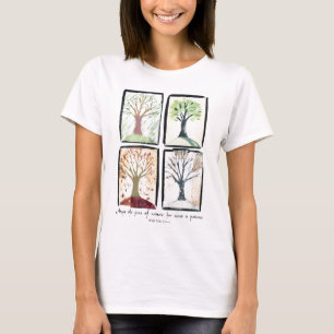 Camiseta T de 4 estações