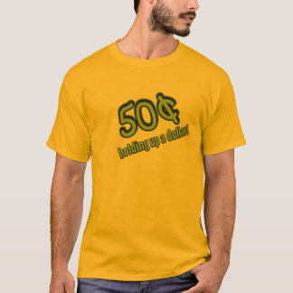 Camiseta T de 50 centavos