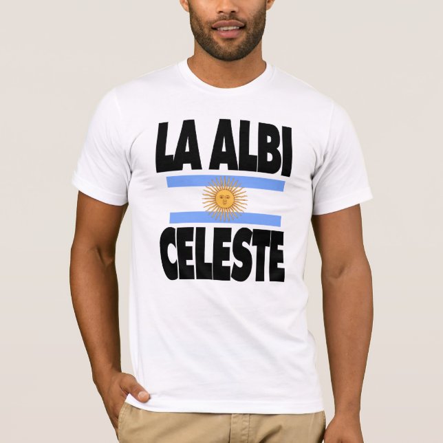 Camiseta T de Albiceleste do La (Frente)