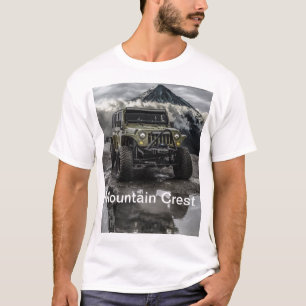 Camiseta T de Aventura Offroad - Tee Gráfico 4x4 r