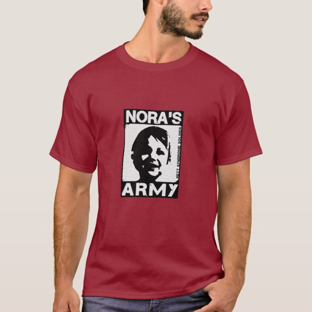 Camiseta T de Berserker do exército de Nora (Frente)