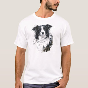 Camiseta T de border collie