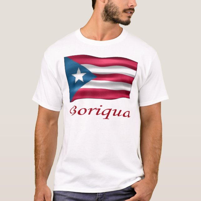 Camiseta T de Boriqua (Frente)