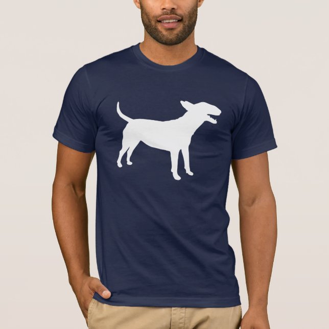 Camiseta T de bull terrier do inglês (Frente)