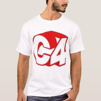Camiseta T de C4 três Dee